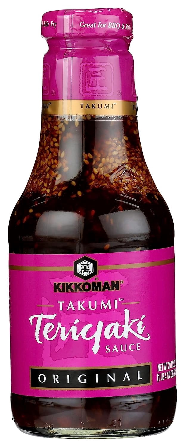 Kikkoman Takumi Teriyaki Sauce Original, 20.5 oz Glass Bottle(Pack of 2)