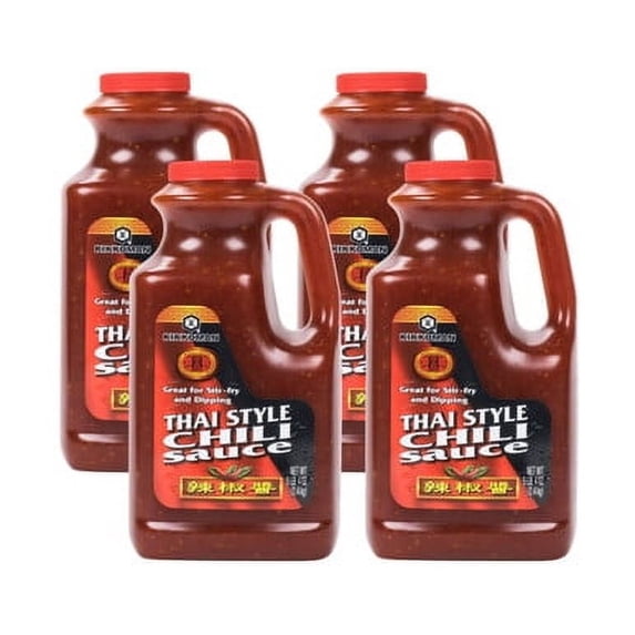 Kikkoman Thai Style Chili Sauce Sweet And Spicy Flavors 5.25 LB (4 Pack)