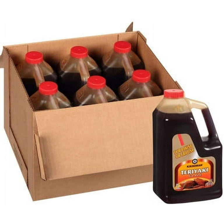 Kikkoman Thick Teriyaki Glaze Sauce - 1.89L Unit, 6/Case - Walmart.com