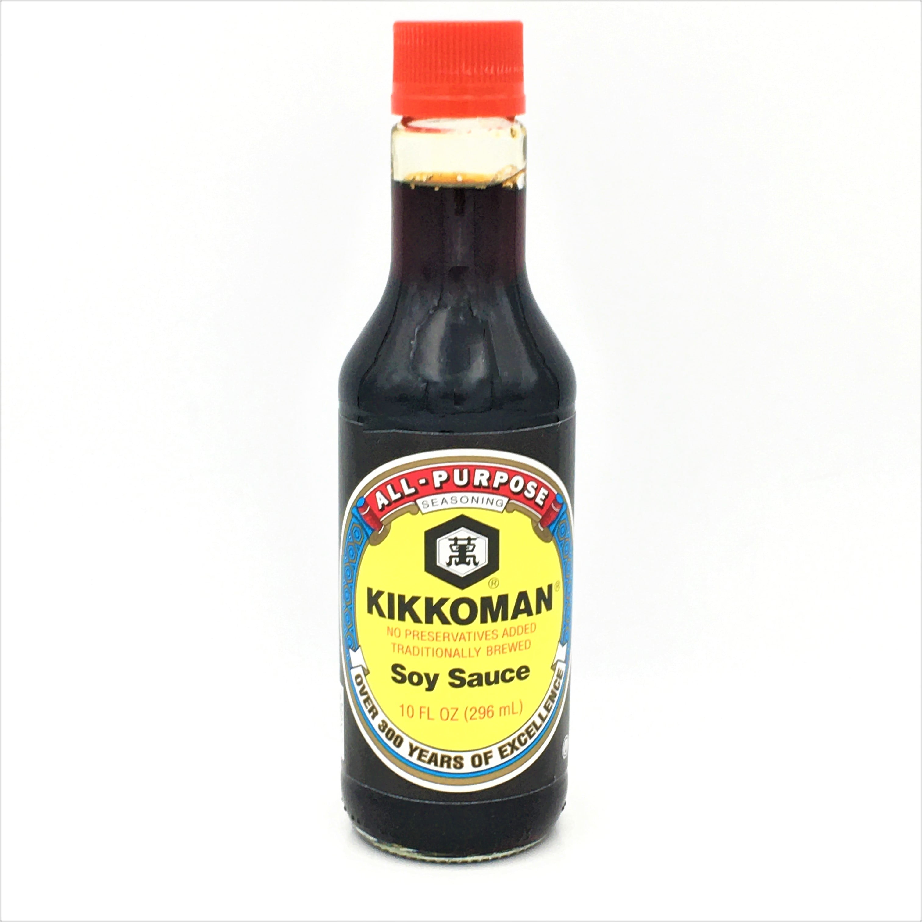Kikkoman Traditionally Brewed Soy SauceNo Preservatives Added 10oz
