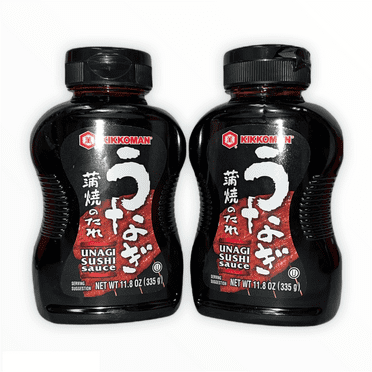 Kikkoman Unagi Sushi Sauce (Eel sauce) 11.8oz ~ Product of Japan! 2 Bottles