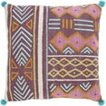thumbnail image 1 of Kiko KKO-003 18"H x 18"W Square Pillow Kit in Aqua/Garnet/Saffron/Yellow/White, 1 of 2