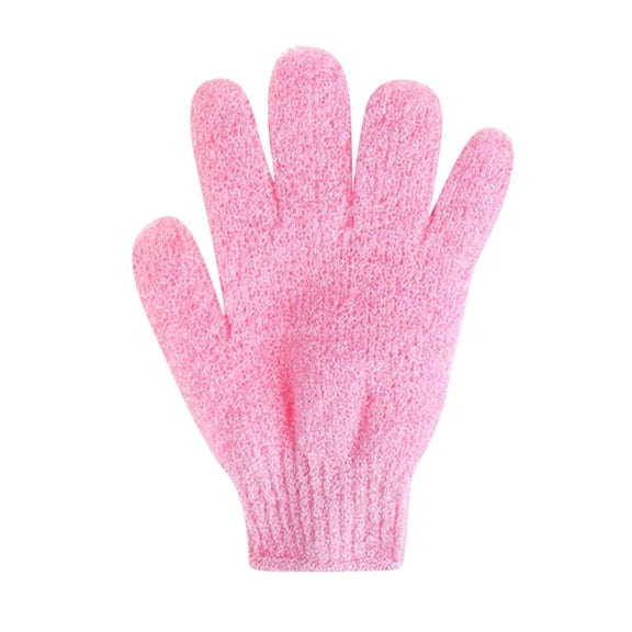 Kilaqueen 2 Pair Shower Gloves Exfoliating Wash Spa Bath Gloves Foam Bath Resistance Body Massage Cleaning Loofah, Deep Scrubbing Dead Skin Shower Gloves
