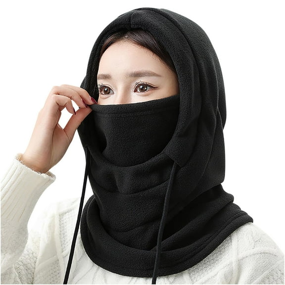 Kilaqueen Balaclava Windproof Winter Face Mask Warm Thick Fleece Ski Mask for Men and Women Cold Weather Motorcycle Bike Cycling Neck Warmer Hood Hats