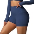 thumbnail image 1 of Kilaqueen Biker Shorts Women with Pockets High Waisted Tummy Control Workout Gym Running Yoga Shorts Slim Stretchy Comfy Tight Cycing Shorts, 1 of 9