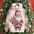 thumbnail image 1 of Kilaqueen Christmas Sweatshirts for Women and Men Trendy Graphic Hoodie Drawstring Fall Hoodies with Pockets Fleece Pullover Oversized Sweatshirt, 1 of 7