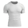 thumbnail image 1 of Kilaqueen Compression Shirts for Men Short Sleeve Crew Neck Quick Dry Undershirt Athletic Workout Running Sport Base Layer Tops, 1 of 7