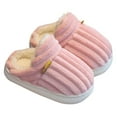 thumbnail image 1 of Kilaqueen Kids Cloud Slippers Toddler Boys Girls Winter Fuzzy Warm Cozy Stylish Cute Non-Slip Thick-Soled House Cloud Booties for Indoor and Outdoor, Plush Comfortable Fleece Lined Bedroom Slippers, 1 of 3