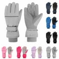 thumbnail image 1 of Kilaqueen Kids Snow Gloves Winter Ski Gloves for Boys Girls Toddler Waterproof Snowboard Stretchy Warm Gloves for Cold Weather Outdoor, 1 of 2