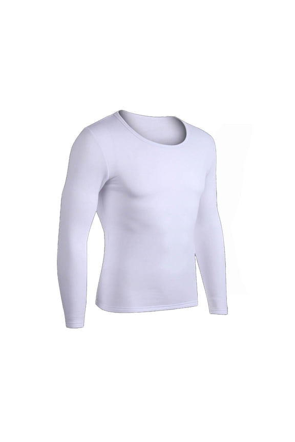 Mens Compression Shirts for Cold Weather Quick Dry Long Sleeve Stretchy Thermal Tops Layer Base Workout Shirts Long Underwear