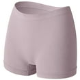 thumbnail image 1 of Kilaqueen Plus Size Boyshort Underwear for Women Soft Stretch Invisible Mid Waist Seamless Full Coverage Panties, 1 of 4