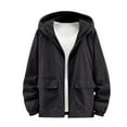 thumbnail image 1 of Kilaqueen Plus Size Lightweight Jacket UPF 50+ Sun Protection Pocketed Shirts Zip-Up Long Sleeve Moisture Wicking Fishing Hoodie Jackets, 1 of 8