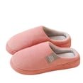 thumbnail image 1 of Kilaqueen Slippers for Women Fuzzy Cozy Non-Slip Memory Foam Slippers Comfortable Breathable Warm Soft Soled Indoor Outdoor Slippers, 1 of 4