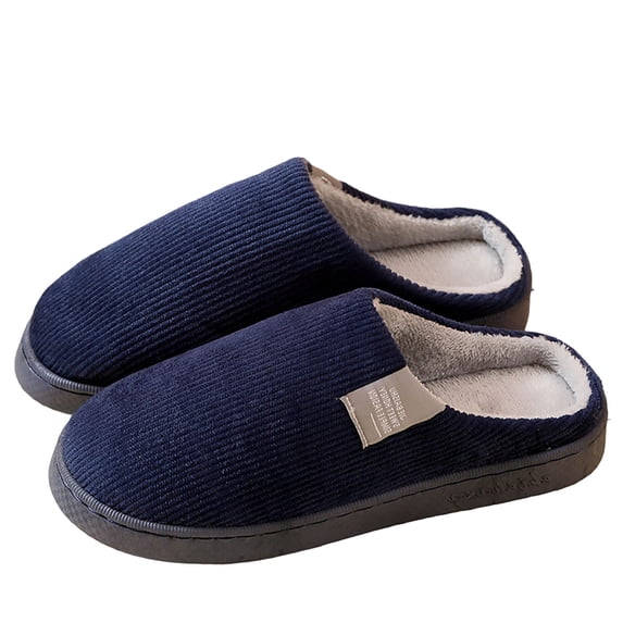 Kilaqueen Slippers for Women Winter Home Warm Thick Bottom Memory Foam Non Slip Casual Soft Comfy Indoor Outdoor Shoes