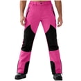 thumbnail image 1 of Kilaqueen Snow Pants Men Fleece Lined Waterproof Softshell Warm Snowboard Pants with Zip Pockets for Outdoor Work Hunting Cargo, 1 of 8