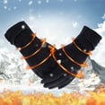 thumbnail image 1 of Kilaqueen Thermal Gloves for Women Touch Screen Texting Button Soft Lining, Windproof Winter Gloves for Cold Weather, 1 of 3