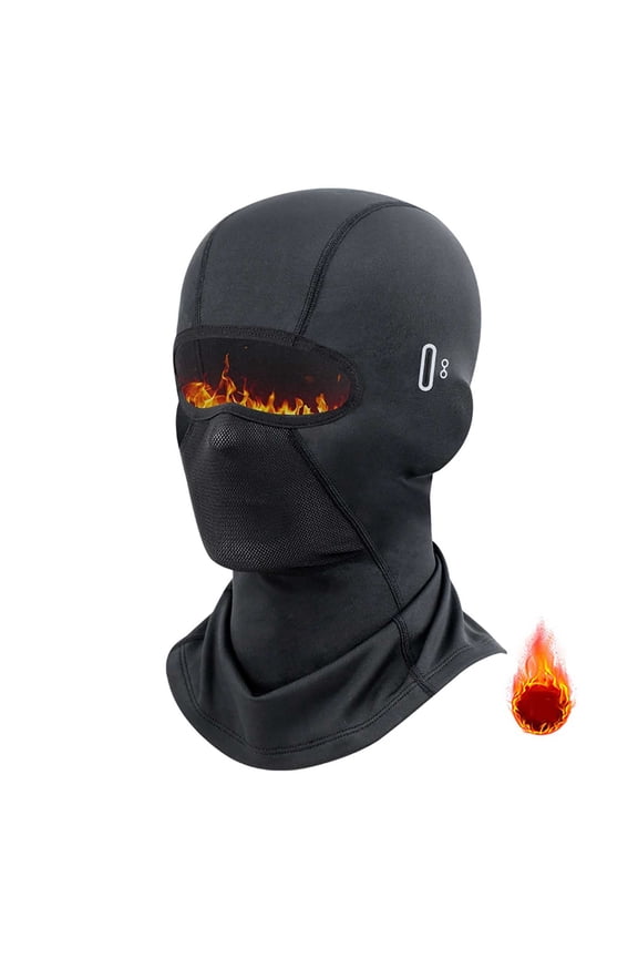 Thin Balaclava Ski Mask Head Cover Neck Protection Cold Weather Windproof Thermal Mask for Motorcycle Snowboard Cycling