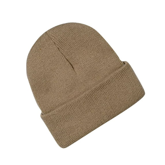 Kilaqueen Toddler Kids Solid Color Baby Winter Beanie Hat Hip-Hop Bonnet Soft Warm Beanie for Little Boys Girls Infant Cozy Hat 1-3 Years