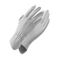 thumbnail image 1 of Kilaqueen Ultra Thin Full Finger UV Protection Gloves Driving Gloves Women, Outdoor Breathable Touchscreen Ice Silk Sun Protection Gloves, 1 of 2