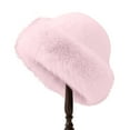 thumbnail image 1 of Kilaqueen Warm Bucket Hat for Ladies Teen Girls Dressy Fashion Winter Fur Bucket Hats Fuzzy Furry Hat Wide Brim Fisherman Cap Cold Weather Outdoor, 1 of 4