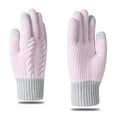 thumbnail image 1 of Kilaqueen Winter Gloves for Women/Men Warm Wool Touch Screen Windproof Thermal Knit Fleece Lined Gloves for Cold Weather Full Fingers Gloves, 1 of 3