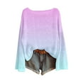 thumbnail image 1 of Kilaqueen Women's Boho Vintage Oversized Kintted Tops Western Ethnic Cute Graphic Pullover Tops Baggy Fall Long Sleeve Floral Knit Sweater Pullover, 1 of 3