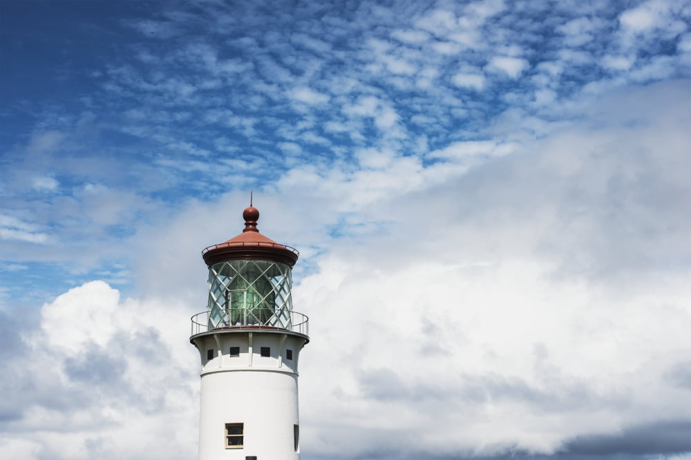 Kilauea Lighthouse a popular landmark Kilauea Kauai Hawaii United States of America Canvas Art - Robert L Potts Design Pics (19 x 12)