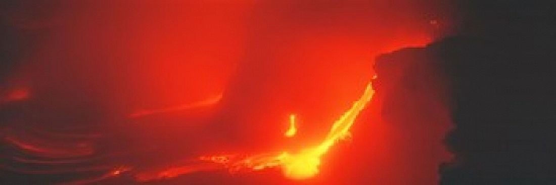 Kilauea Volcano Hawaii HI USA Canvas Art - Panoramic Images (18 x 6)