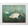 thumbnail image 1 of Kilbourne, Samuel 14x12 White Modern Wood Framed Museum Art Print Titled - Pompano, 1 of 4