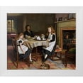 thumbnail image 1 of Kilburne, George Goodwin 24x20 White Modern Wood Framed Museum Art Print Titled - There Is No Fireside....., 1 of 4