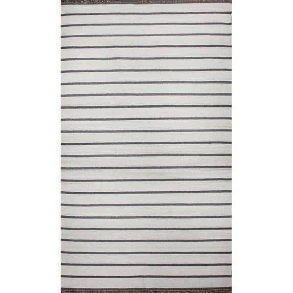 Kilim 05 2X3 White Handwoven Wool Area Rug