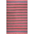 thumbnail image 1 of Kilim 05 8X11 Pink Handwoven Wool Area Rug, 1 of 4