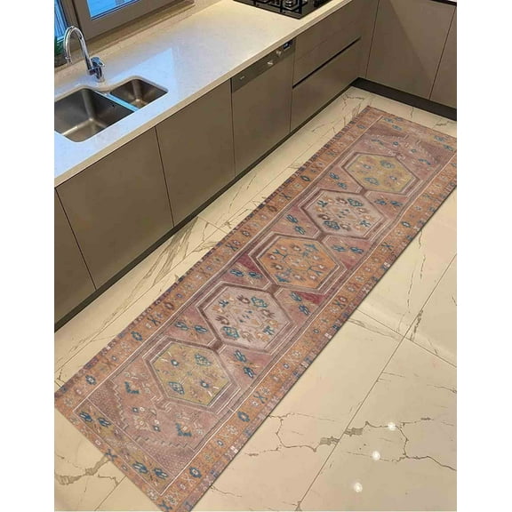 Kilim Design Rug, Aztek Rugs, Floor Rugs, Salon Rug, Antique Decor Rug, Large Rugs, Turkish Rug, Runner Rug, Easy to Clean Rug, 3.3'x5' - 100x150 cm