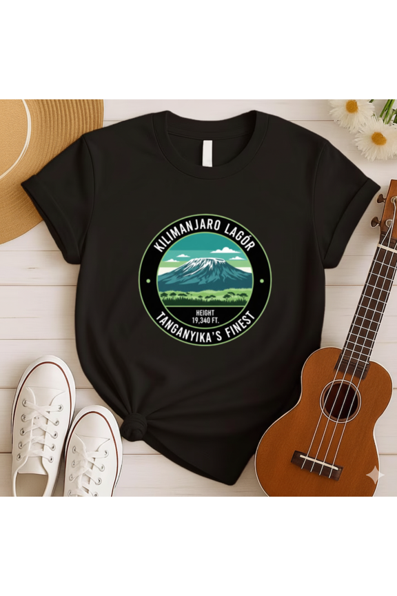 Kilimanjaro Finest 19340 FT Summit T-shirt, for men & women, S-5XL