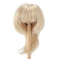 thumbnail image 1 of Kilisky Doll Short Straight Wig Soft Comfortable Realistic 1/4 Doll Wigs Synthetic Hair for 18.5‑21cm Head Circumference Cream Blonde, 1 of 21