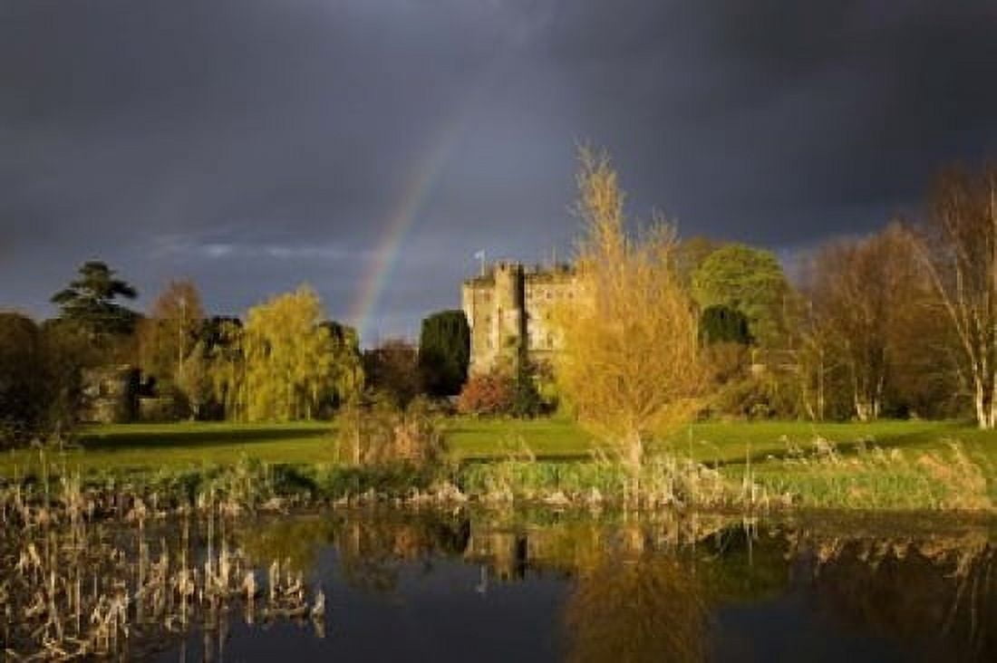 Kilkea Castle Hotel Built 1180 by Hugh de Lacey Kilkea Co Kildare Ireland Canvas Art - Panoramic Images (16 x 11)