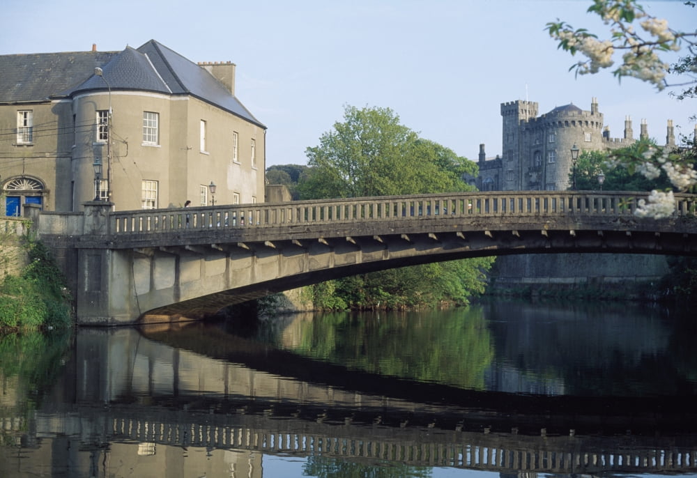 Kilkenny Castle Kilkenny Co Kilkenny Ireland 12Th Century Norman Castle Canvas Art - The Irish Image Collection Design Pics (18 x 12)