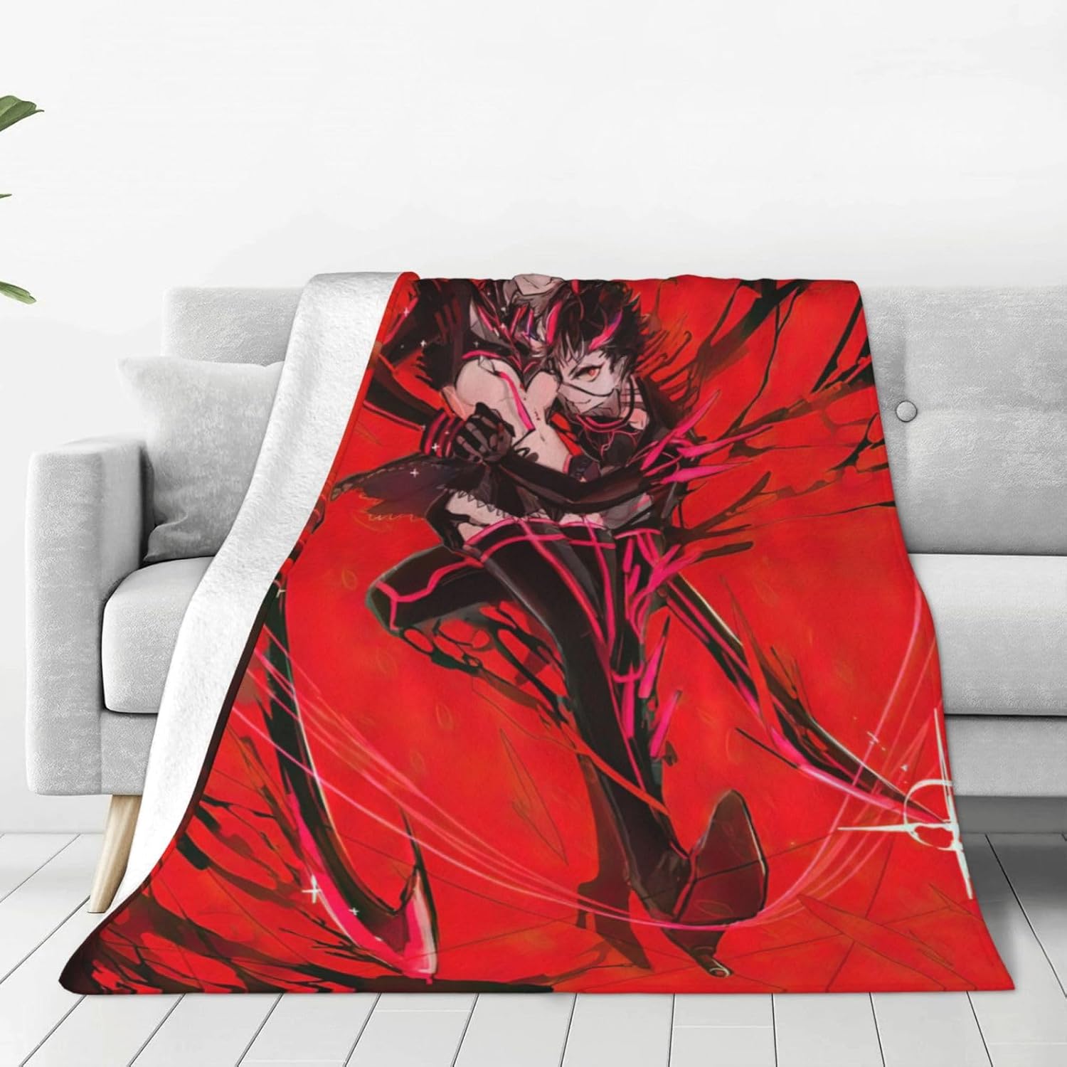 Kill Anime La Kill Blanket Super Soft Lightweight Throw Blankets for