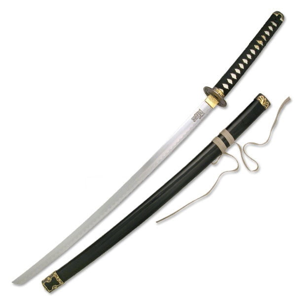 Kill Bill Bride's Sword Replica Movie Katana Lion Engraved Blade w Display Stand