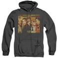 thumbnail image 1 of Kill Bill Deadly Viper Assassination Squad Adult Heather Hoodie Sweatshirt Black, 1 of 1