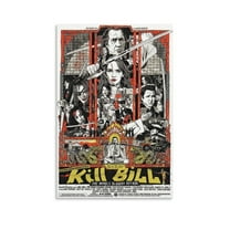 Kill Bill Movie Poster Poster Decorative Painting Canvas Wall Art Living Room Posters Bedroom Painting