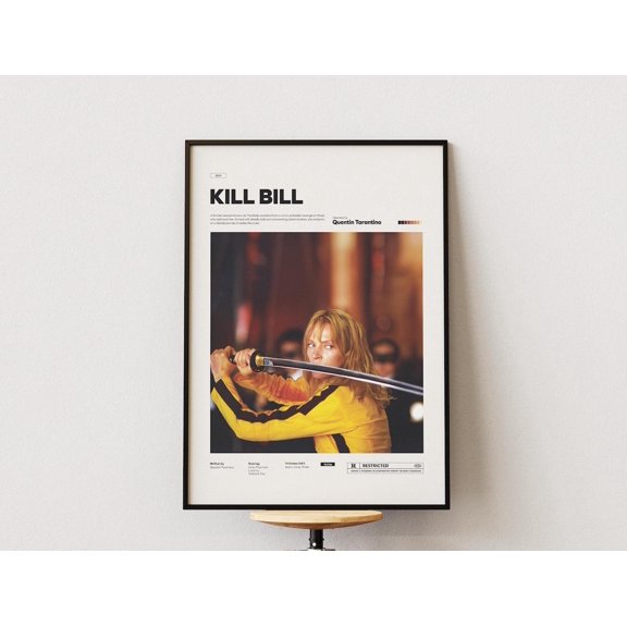 Kill Bill Movie Poster Unframed Size 24''x36'' GooGate