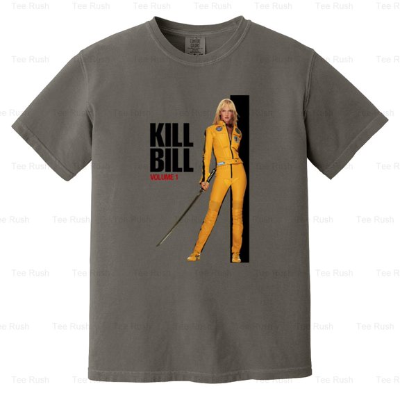 Kill Bill Vol 1 Quentin Tarantino Movie Uma Thurman Action, (2), Comfort Color T-Shirt Unisex, up to 4XL