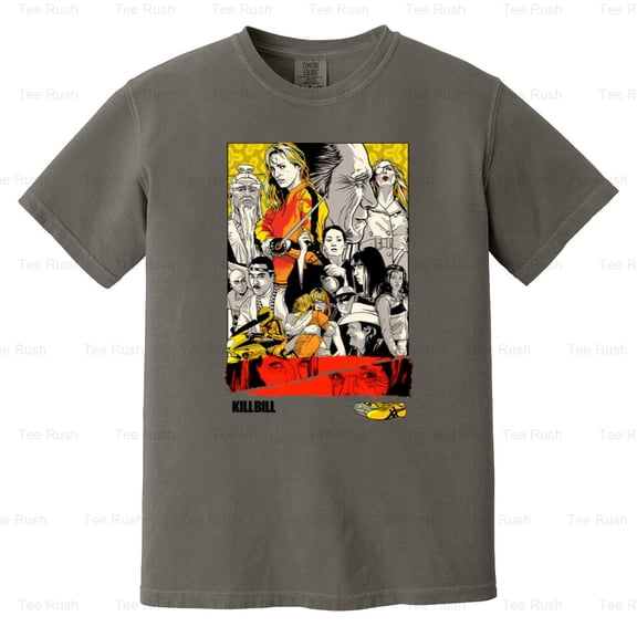 Kill Bill Vol 1 Quentin Tarantino Movie Uma Thurman Action,, Comfort Color T-Shirt Unisex, up to 4XL