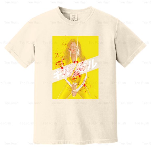Kill Bill Vol 1 Quentin Tarantino Movie Uma Thurman O Ren Ishii, Comfort Color T-Shirt Unisex, up to 4XL