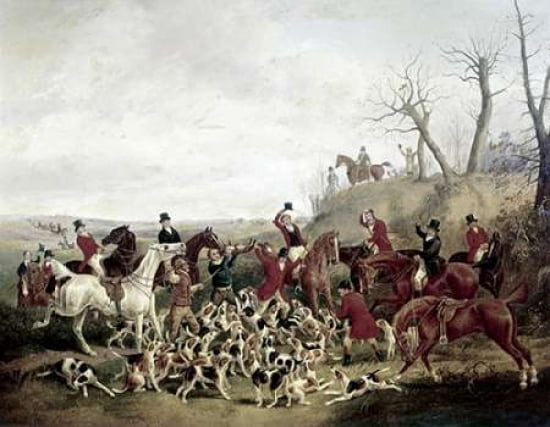 Kill Canvas Art - Henry Thomas Alken (22 x 28)