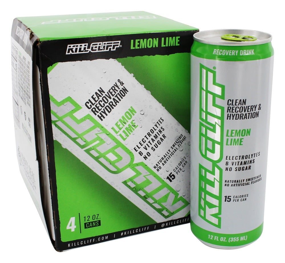 Kill Cliff Recover Lemon Lime, 12 Fl Oz, 4 Ct