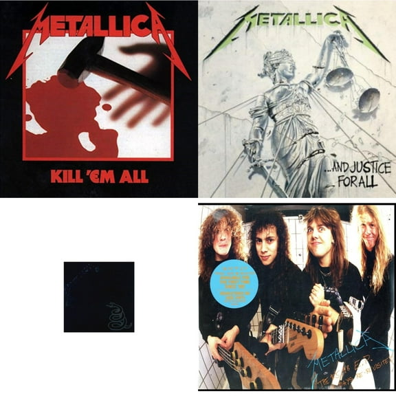 Kill Em All (180G) & And Justice For All (Remastered) & Metallica (Remastered/2LP) & $5.98 Ep: Garage Days Re-Revisited (Remastered)