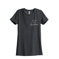 thumbnail image 1 of Kill Em With Kindness Women's Fashion Relaxed T-Shirt Tee Charcoal Grey Large, 1 of 5