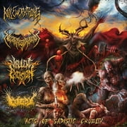 Kill Everything & Necroticgorebeast - Acts Of Sadistic Cruelty 4 Way Split - Music & Performance - CD